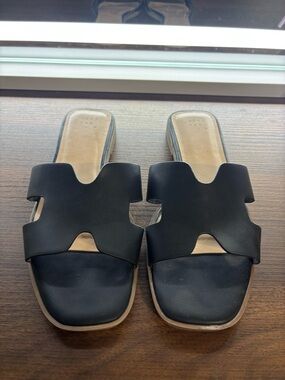 a new day Nina Slide Sandals (wide)